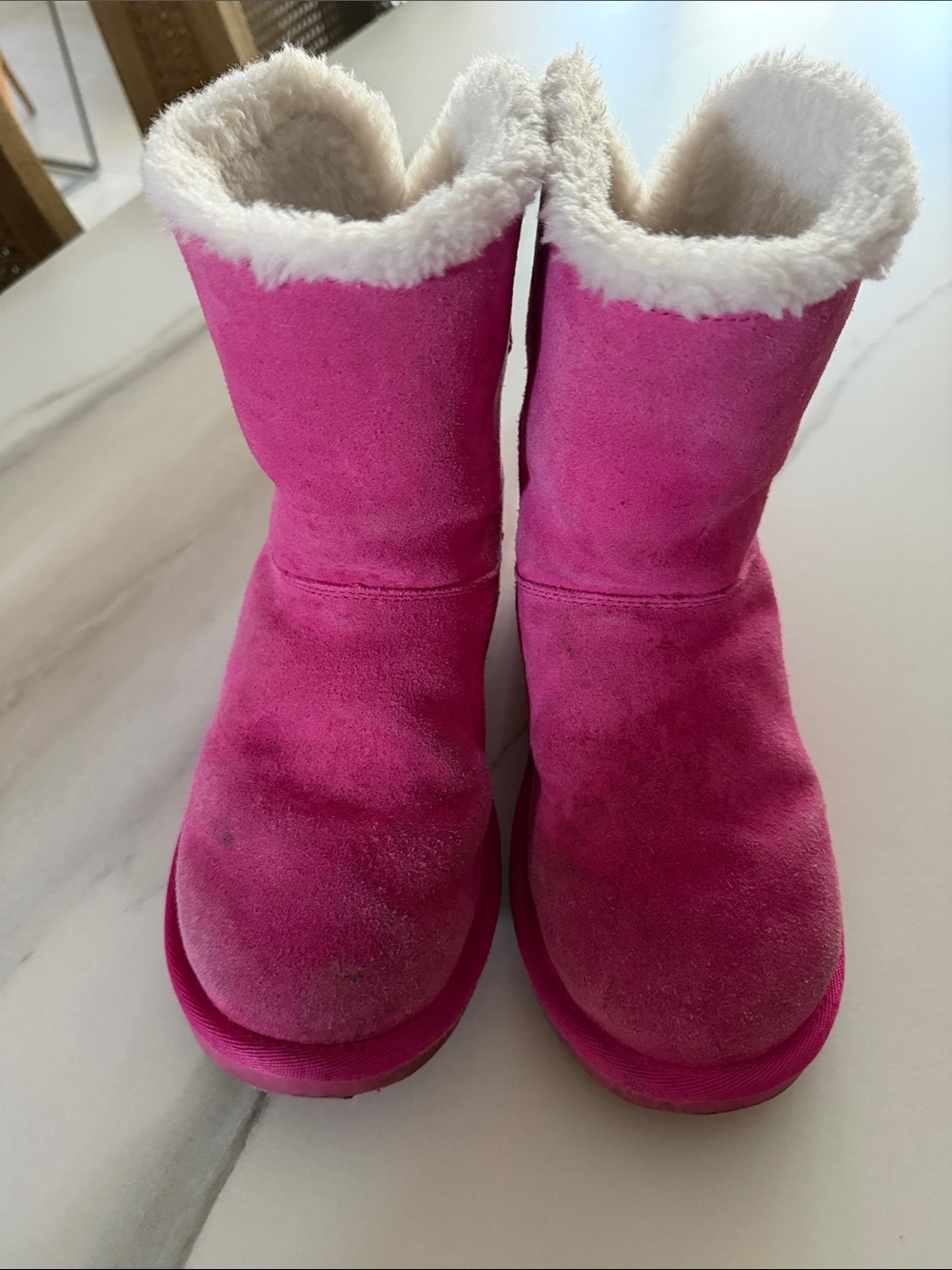Kookaburra by UGG girls, pink boots size 3